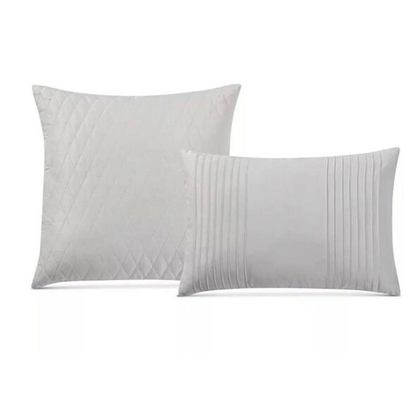 Hallmart Collectible Amalina 4-Pc Comforter Set Twin/ Twin XL Grey - Picture 4 of 9